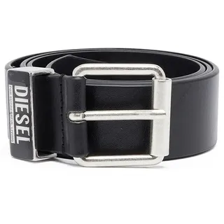 Diesel Logo B Glossy Loop 40 B Gürtel - Black - 90 cm