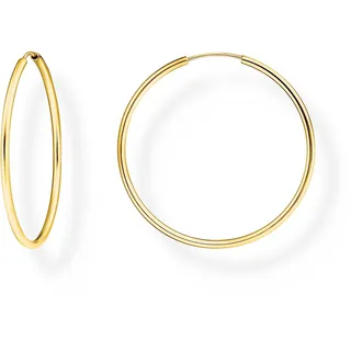 Thomas Sabo Creolen mittelgroß vergoldetes Silber CR728-413-39