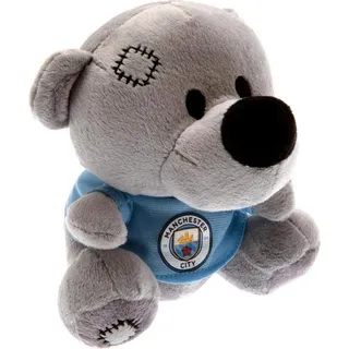 Manchester City FC - Teddybär "Timmy" SG32422 (Einheitsgröße) (Himmelblau/Gold/Rot) - Himmelblau