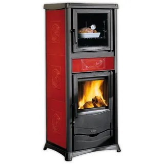 La Nordica Holzofen | TERMOROSSELLA PLUS FORNO DSA.16 | 11,1 kW | Bordeaux