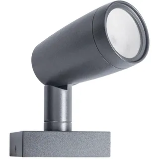 LEDVANCE Außenleuchte Aluminium 29,5 cm inkl. WiFi Technologie grau