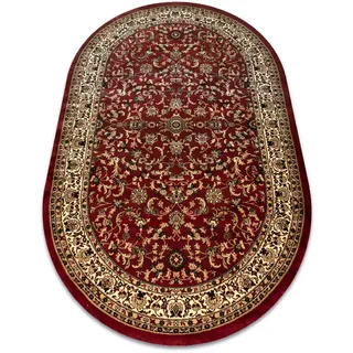 RugsX Royal Teppich 150 x 250 cm Rot