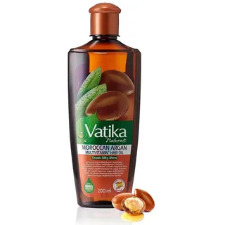 Dabur Vatika ARGAN Enriched Hair Oil - Exotic Shine & Softness (Haaröl angereichert mit Arganöl) 200ml