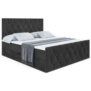 altdecor Velanto-Z 140 x 200 cm H4 Schwarz