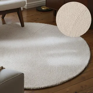 HANSE HOME Wollteppich »Eleni« rechteckig 18 mm Höhe Handgetuftet, Wolle, Natur, Wohnzimmer, Schlafzimmer, Skandi, Hygge, beige