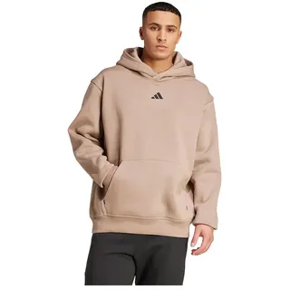 adidas Power Oversize Kapuzenpullover - Chalky Brown - S