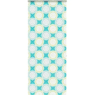 Duschrollo mit Kassette 110x240 cm Stoffbreite 106 cm - Bunt