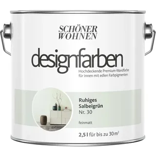 Designfarben 2,5 l ruhiges salbeigrün