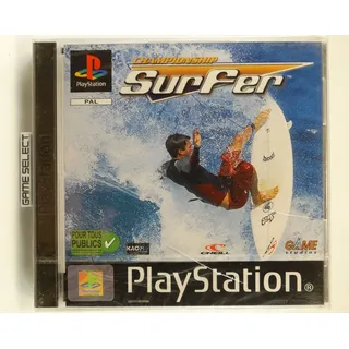 CHAMPIONSHIP Surfer playstation ps1 ps2 ps3 Pal Fra - - Neu Versiegelt