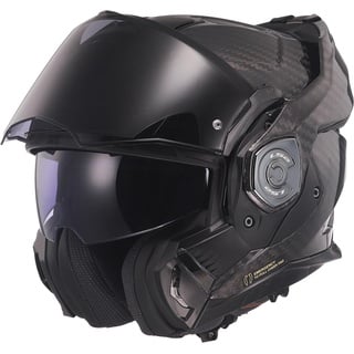 LS2 Klapphelm Motorrad Advant X Carbon Gloss Carbon, XL