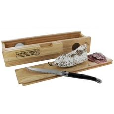 COOK CONCEPT Box mit Messer, Holz, Beige, One Size