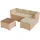 Punta Cana Loungeset creme/sand