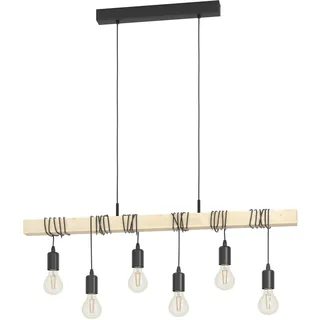 EGLO TOWNSHEND 6-flg. 100 cm Retro braun