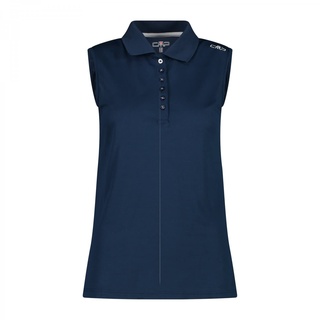 CMP - Ärmelloses Poloshirt für Damen, Blauer Stein, D36