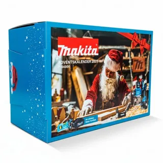 Makita Adventskalender 2025 Werkzeugset 77-tlg Blau/Weiß