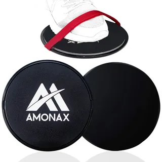 Amonax Gleitscheiben Schwarz