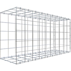 Bild von C-Ring-Gabione-Anbaukorb Typ 2 50 x 100 x 30 cm Maschenw 10 x 10 cm