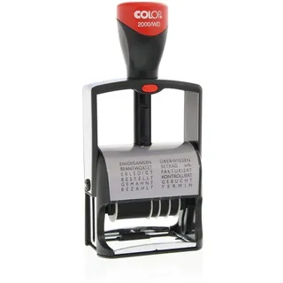 Colop Wortband-Datumstempel 2000/WD Stempel Schwarz 1 St.