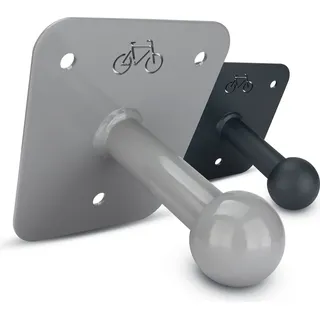 HEYBRO Universal Wandhalterung für Fahrradträger - inklusive Befestigungsmaterial - optimale und stylische Halterung für Ihren Fahrradheckträger - Hingucker in jeder Garage und Keller