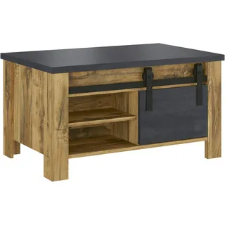 Home Affaire York Grau Eiche 93 x 51 x 60 cm