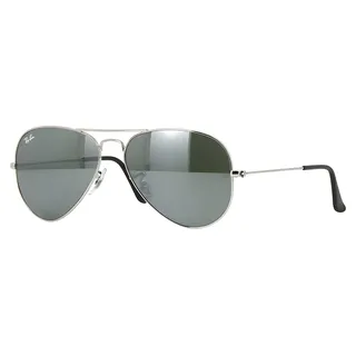 Ray-Ban Aviator Mirror, Erwachsener, Männlich, Pilot, Pilot, Vollrand, Silber - Bunt