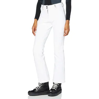 CMP - Lange Damenhose mit innenliegender Gamasche, Weiß, XL