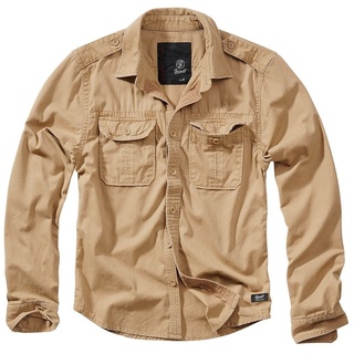 Brandit Textil Brandit Vintage Shirt Longsleeve Camel S