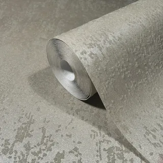 Marburg Vliestapete Glitzernde Glasperlen Metalloptik Modern 10,05 x 0,7 m Beige