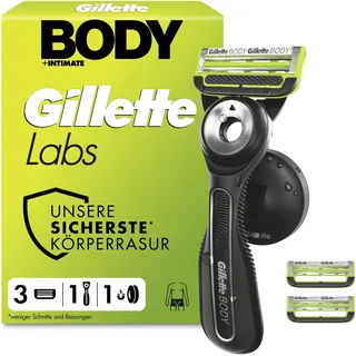 Gillette Labs Body & Intimate Rasierer, Körper Und Intimbereich, Schwarz