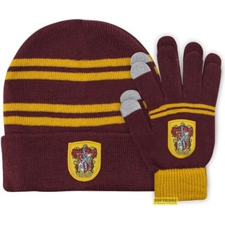 HARRY POTTER Kids Beanie & Handschuhe Set Gryffindor