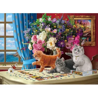 Eurographics Katzen Puzzle 1000 Teile - Erwachsenenpuzzle Tiere