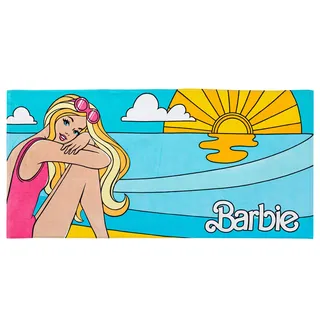 Franco Kinder-Strandtuch, superweich, Baumwolle, 71,1 x 147,3 cm, Barbie