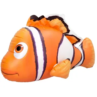 Boland 52176 - Aufblasbarer tropischer Fisch, 53 cm, Clownfisch, Wasserspielzeug, Dekoration, Party Deko für Pool, Sommerfest und Mottoparty