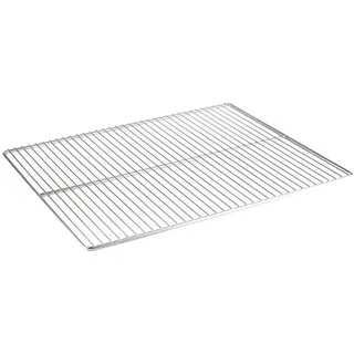 APS GN Rost, Küchenrost, Küchenhelfer, Küchengitter, elektrolytisch poliert, Drahtstärke 3mm, Rahmendraht 6mm, 32,5 x 53 cm, Edelstahl 18/10, extra schwere Qualität