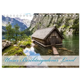 Unser Berchtesgadener Land (Tischkalender 2026 DIN A5 quer), CALVENDO Monatskalender: Atemberaubende Landschaftsaufnahmen aus dem Berchtesgadener Land (CALVENDO Natur)