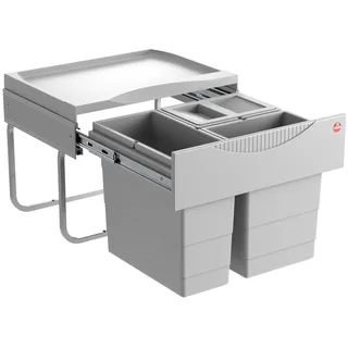 Hailo Mülleimer Küche Einbau 50 & 60cm Schrank Abfalleimer Mülltrennung Bioeimer