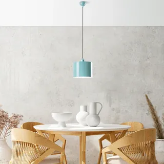 Opviq, Duz - Turquoise,Leuchter, Türkis, METALLKÖRPER, 20 x 20 x 25 - 110 cm - Türkis