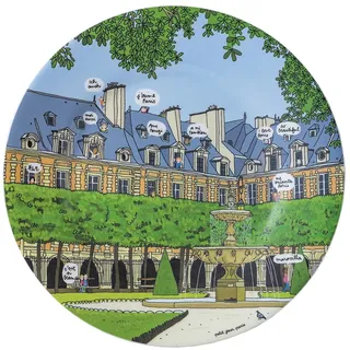 Soledad Petit Jour – Dessertteller PLACE DES VOSGES Ø 20 cm – Melamin