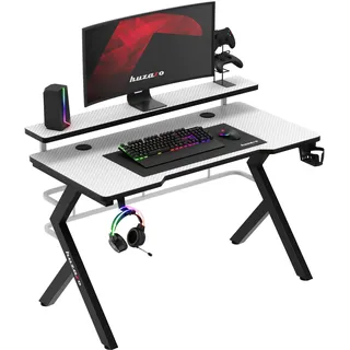 huzaro Gaming-Tisch Hero 5.0 Weiß