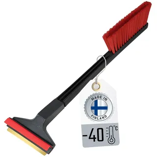 Eiskratzer Messing Auto Schneebesen Schwarz Rot Murska Eisschaber Messingschaber