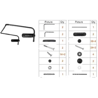 Whirlpoolabdeckungsheber, einfache Installation, höhenverstellbar, 217inch - Schwarz
