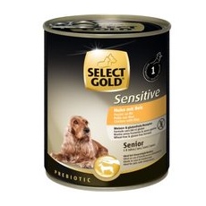 SELECT GOLD Sensitive Senior Huhn & Reis 24x800 g