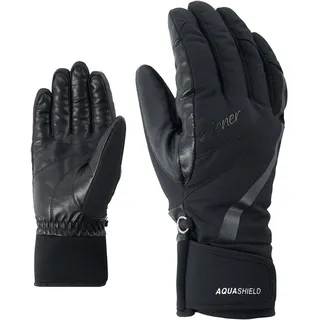 Ziener Kitty AS Skihandschuhe Schwarz 7,5