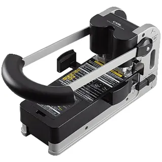 CARL Extra Schwere Zweilochmontage Punch, 300 Blatt, Gray (62300)