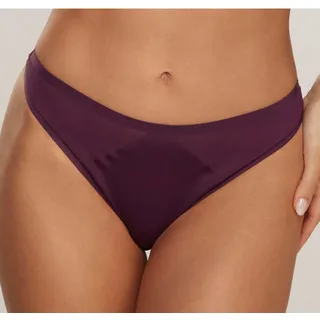 s.Oliver String »Louise« mit seitlichen Mesh-Einsätzen, lila