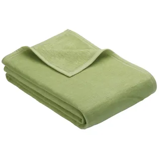 IBENA Porto Kuscheldecke 100 x 150 cm grün