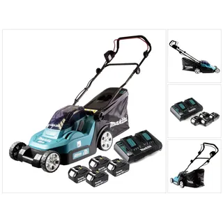 DLM382PT4 4 x 5,0 Ah + Doppelladegerät