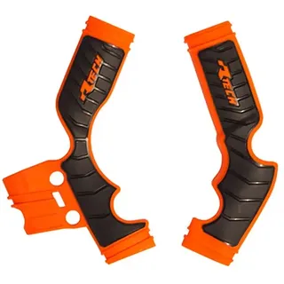 Rtech R-prtktmarnr4 Ktm 65 Sx 2016-2023 Rahmenschutz - Black / Orange - One Size