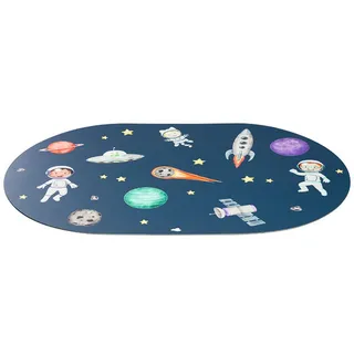 Leonardo Tischset , Multicolor , Kunststoff , Weltall , 45.00x0.02x30.00 cm , abwischbar , Heimtextilien, Wohntextilien, Tischwäsche, Tischsets