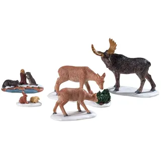 LEMAX Weihnachtsdorf: "Wild Animals" (92771) - Bunt